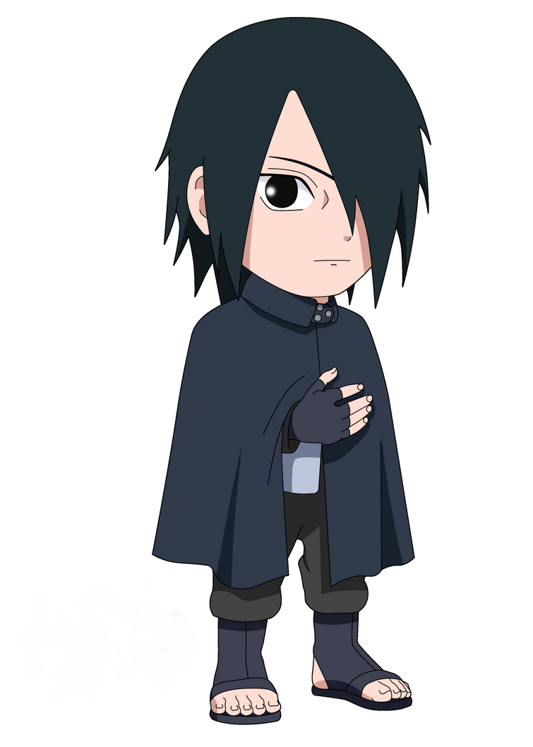 a portrait of sasuke uchiha